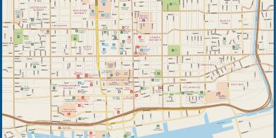 تورونتو خريطة الشارع