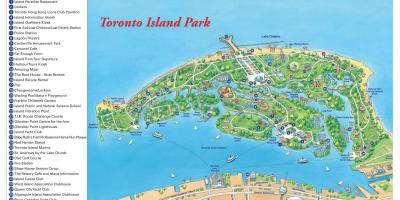خريطة جزيرة تورونتو